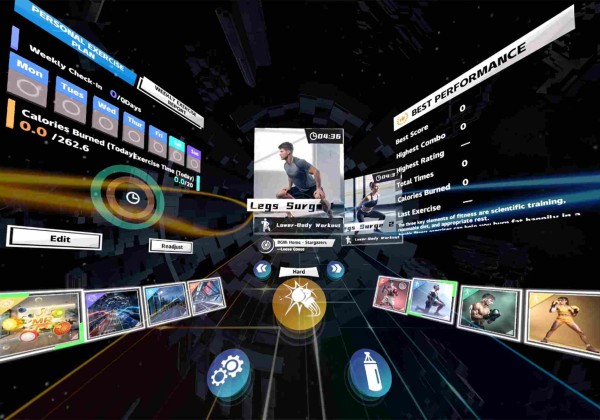 Oculus Quest 游戏《健康锻炼》FITNESS