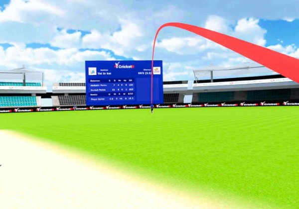 Oculus Quest 游戏《板球》CricketR – The Virtual Reality Cricket Game